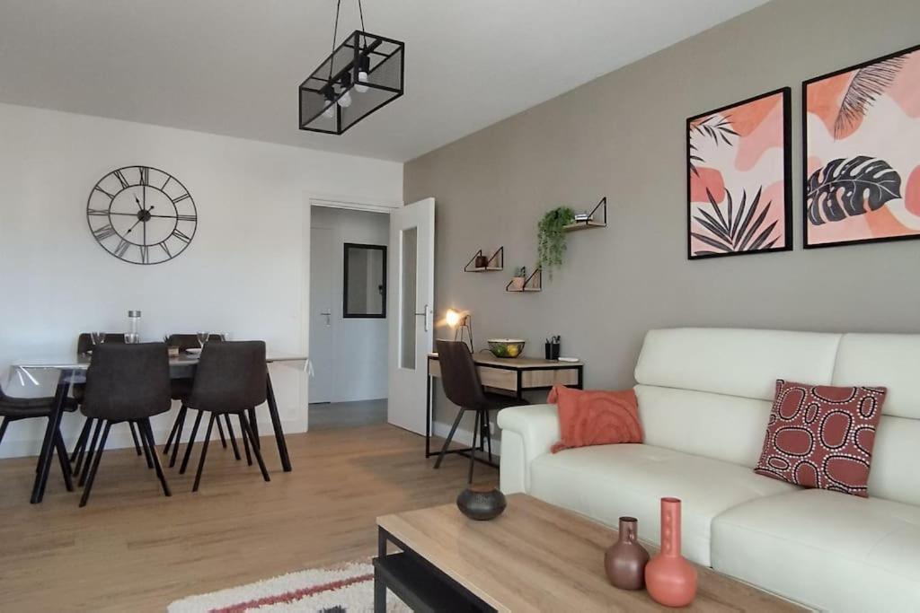 Les Geraniums, Bel Appartement Renove, Proche Plage Et Commerces La Seyne-sur-Mer Bagian luar foto